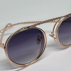 ✨New Elegant Full Rim Round Alloy Frame Sunglasses✨